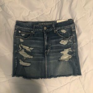 American Eagle jean skirt